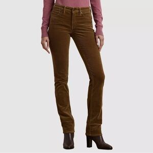 Brown Corduroy Women's Pants